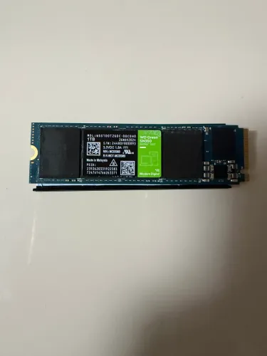 SSD NVME WD Green SN350 1TB - 95% saúde 