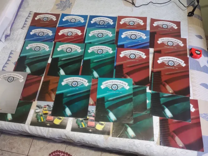 Revista coleção carros inesquecíveis do Brasil