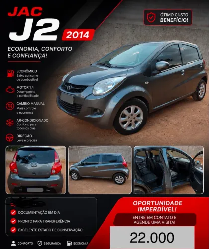 JAC J2 1.4 16V 5P Mec. 2014