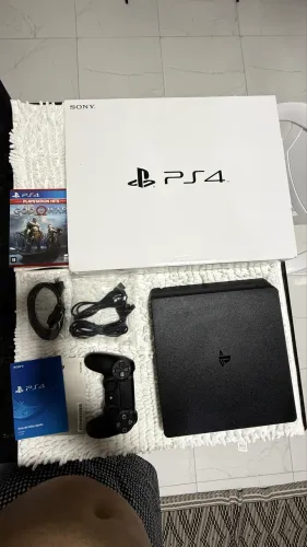PS4 Slim 1TB Completo com Caixa + Nota Fiscal