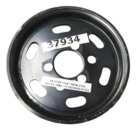 Polia Direção Hidráulica Vw Golf Bora Jetta Audi A3 Preto
