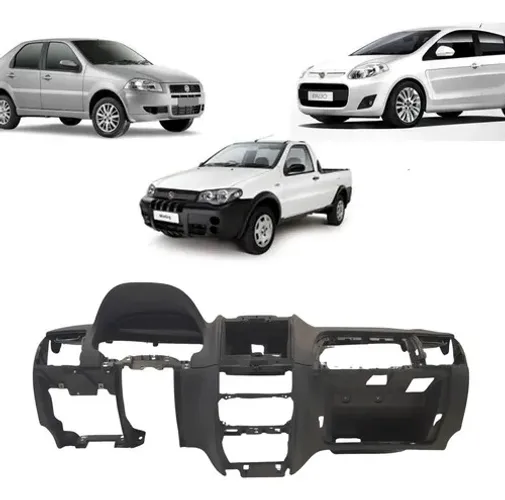 Painel Tabelier Fiat Palio/Siena/Strada 05/11 Mp4969