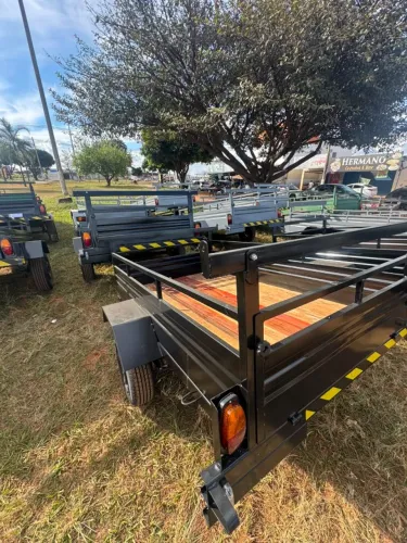 Reboque 2.00 X 1.20 segurança e estabilidade em qualquer viagem
