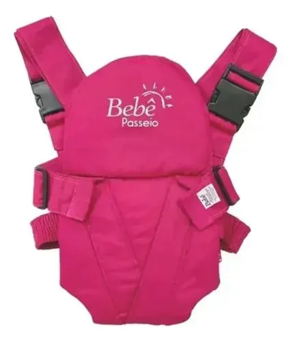 Canguru bebê passeio Rosa