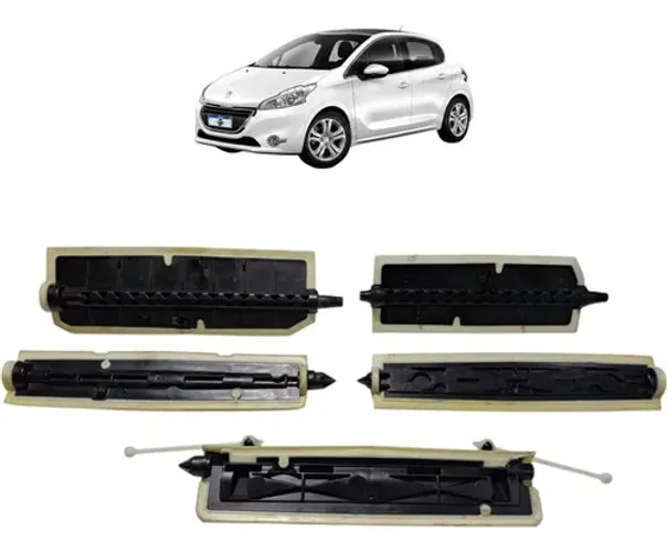 Kit Palhetas Ar Condicionado Do Peugeot 208 1.5 2015 Uzad0