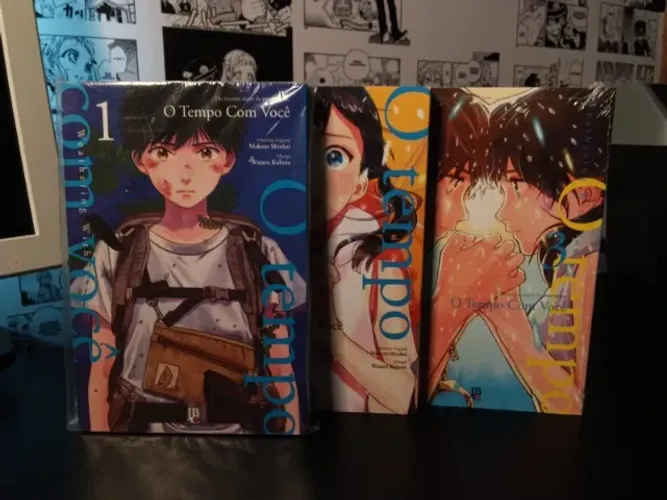 Mangás O tempo Com Você - Completa em 3 volumes