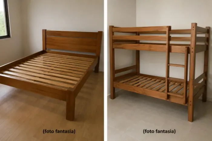 CAMA DE CASAL E DE BELICHE