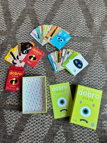 Jogo Dobro Pixar + expansão Os Incríveis 