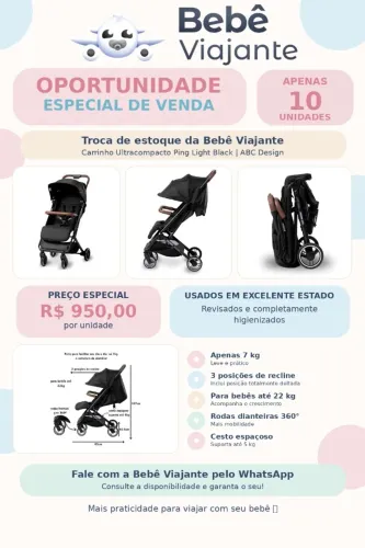 Carrinho Ping Light ABC Design