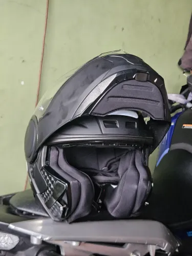 Capacete Moto Robocop Escamoteável LS2 FF902 58