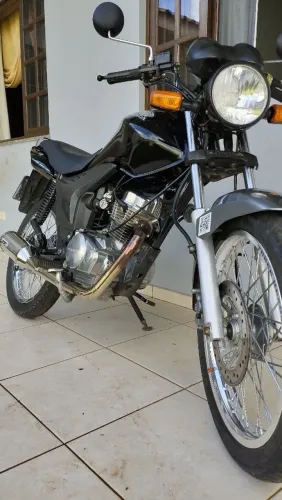 Escape esportivo em inox SA Racing para CG 150