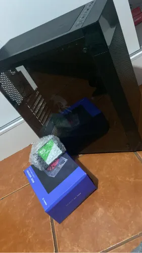 SSD SATA 240GB + Gabinete com tela de temperatura + Fonte 500W +3 FANS