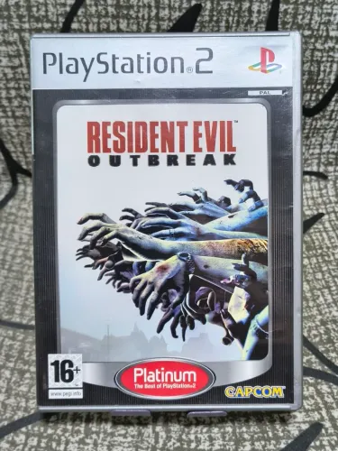 Resident Evil Outbreak Platinum PS2 Europeu 
