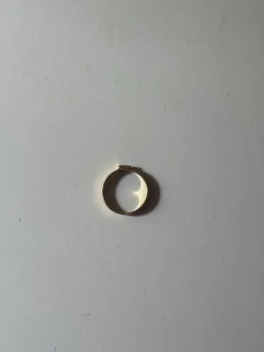 Anel de Formatura em Ouro 18K - 2,8 g (nº 18)