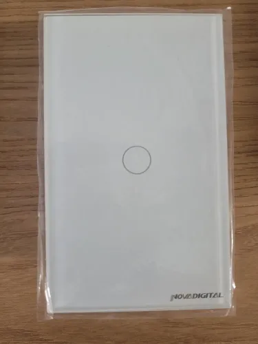 Interruptor wifi touchscreen nova digital 1 tecla
