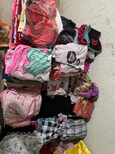 Lote de roupa menina