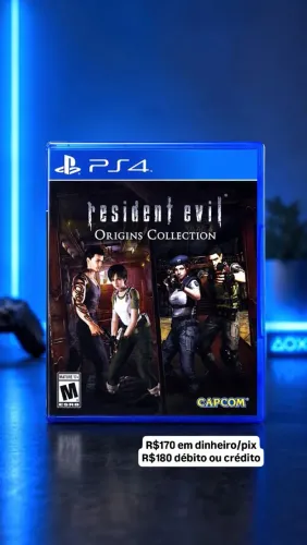 Game Resident evil origins collection imperdível para ps4