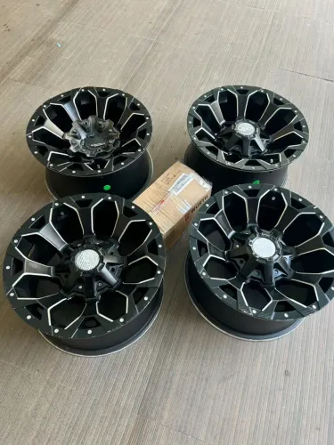 Jogo Rodas Forjadas Aro 17 Off-Road (Hilux, Ranger, Triton, Frontier) - R$ 6.500