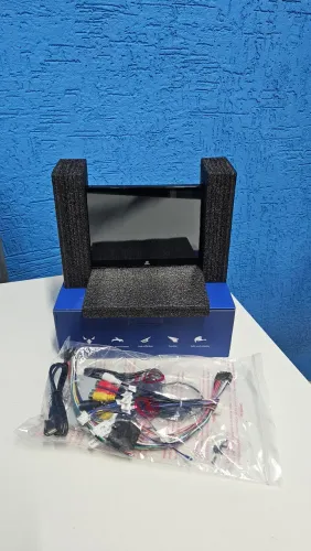 Multimidia 9 polegadas CarPlay Android - Completa