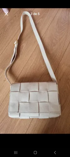 Bolsa couro legítimo nova