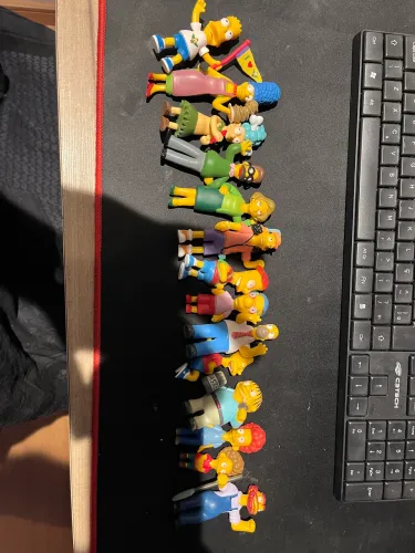 Figuras Os Simpsons Long Jump 15 unidades 