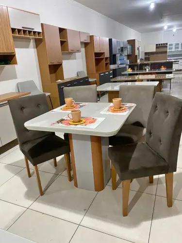 Mesa 4 lugares entrega grátis