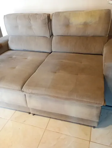 Sofá retrátil 2 lugares