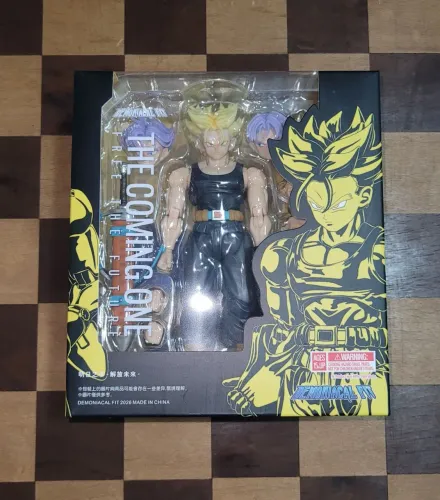 Mirai Trunks Demoniacal Fit DF Horse Possessed Dragon Ball Z Escala com ShH Figuarts