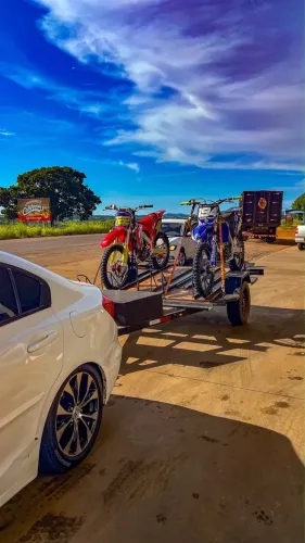 Carreta para 4 motos