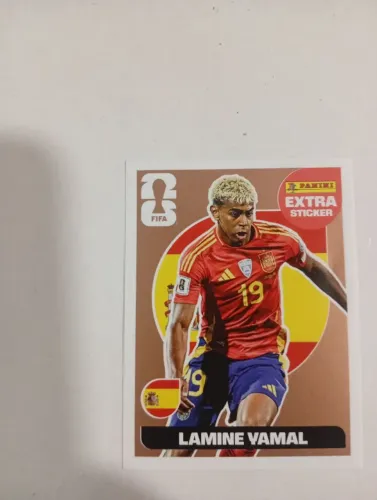 LAMINE YAMAL BRONZE- figurinha da copa 