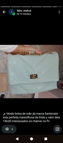 Vendo bolsa da marca Santinnato