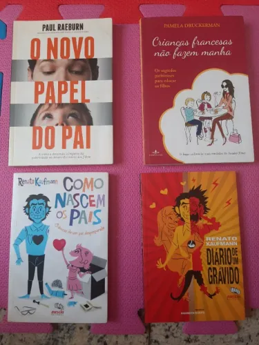Crianças Francesas não fazem manha + 3 livros 