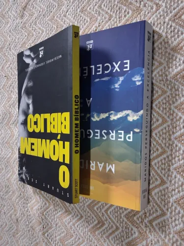 Kit de livros - O Homem Bíblico é Maridos Perseguindo a Excelência