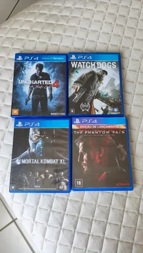 Jogos ps4 100 reais cada!
