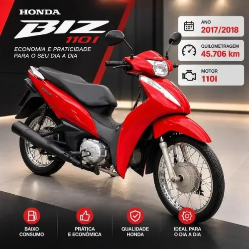 HONDA BIZ 110I 2018