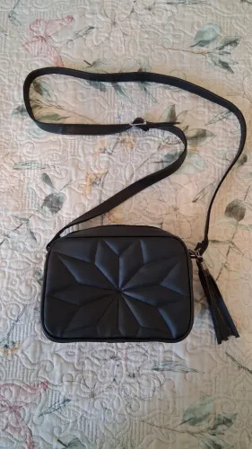 Bolsa transversal preta
