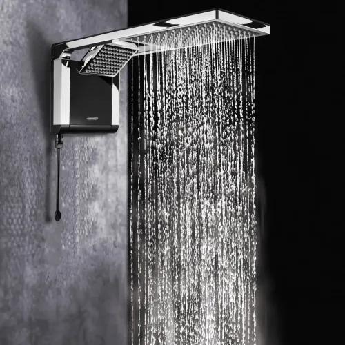 Chuveiro Lorenzetti Acqua Duo Ultra Preto/Cromado Novo - Nunca Usado