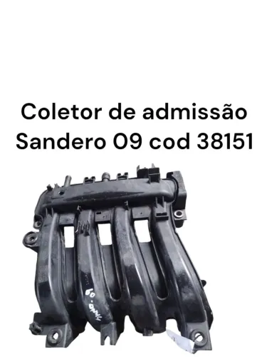 Coletor de admissão Renault Sandero 09