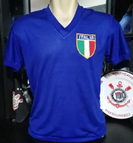 CAMISA ANTIGA VINTAGE SELEÇÃO ITÁLIA G