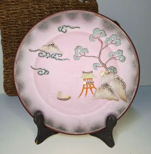 Prato em porcelana japonesa
