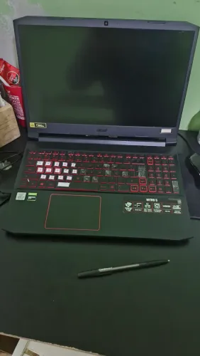 NOTEBOOK ACER ASPIRE NITRO 5 i5 - 10Gen 32GB/ram e SSD 1 Placa Geforce GTX1650ti Tb