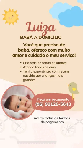 Serviço de babá 