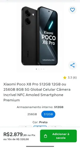 Xiaomi Poco x8 pro