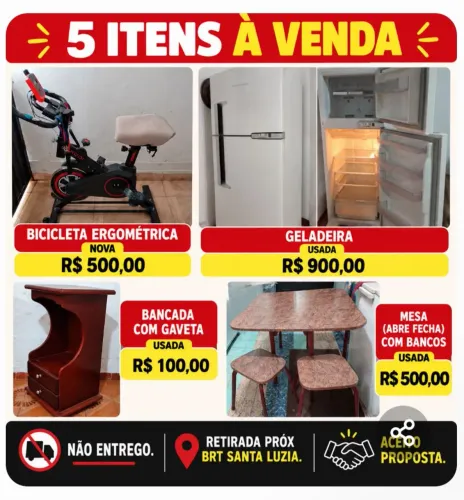 Desapego - Preços imperdíveis, aceito propostas!