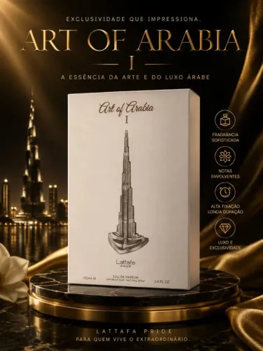 Perfume arabe Lattafa Pride Art Of Arabia Edp 100ml