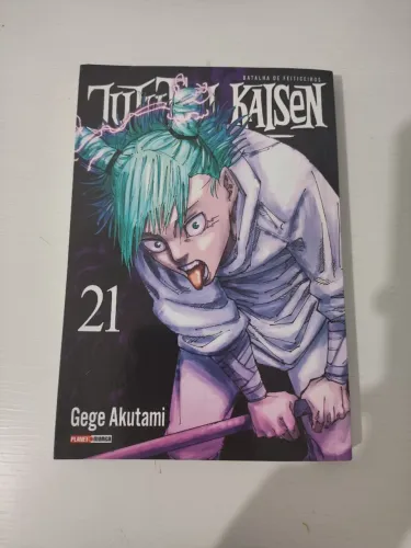 Mangá Jujutsu Kaisen volume 21