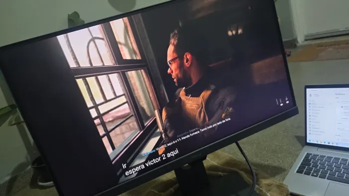 Monitor Benq Profissional 4k pd2700u-8 funcionando perfeitamente