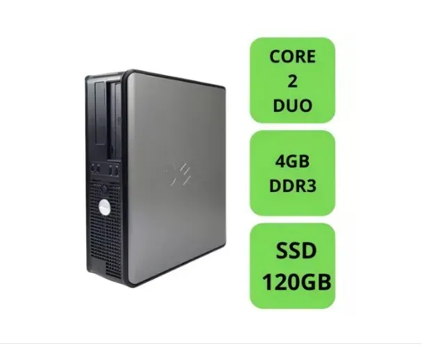 computador dell torre optiplex 360 core2duo