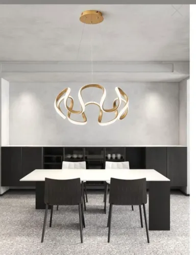 Lustre Led curvas premium