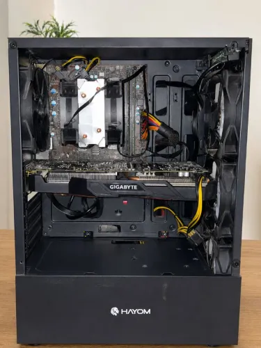Setup Gamer Completo Ryzen 5 5500 24GB RAM